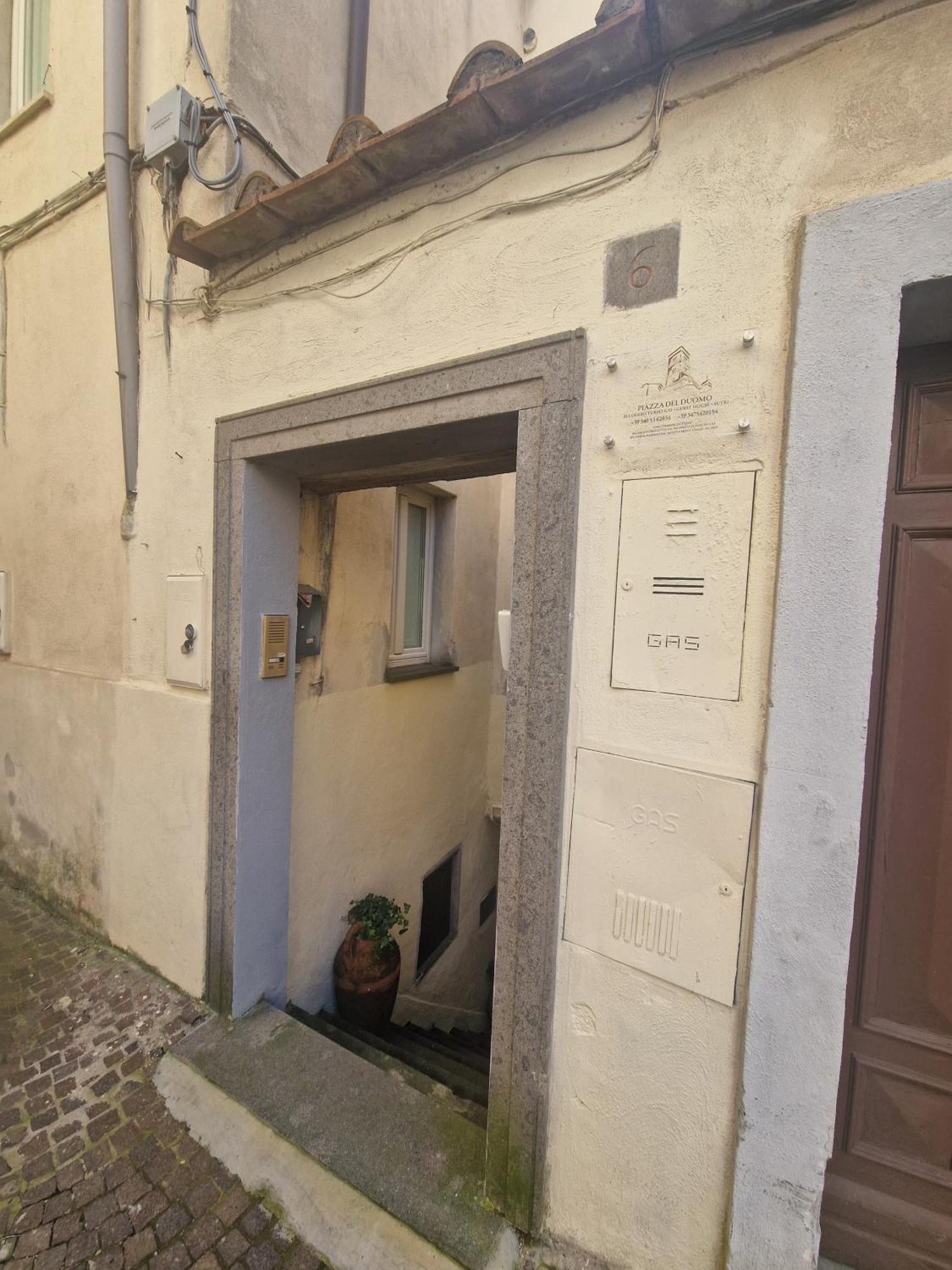 Piazza Duomo Casa Vacanze Sutri Buitenkant foto